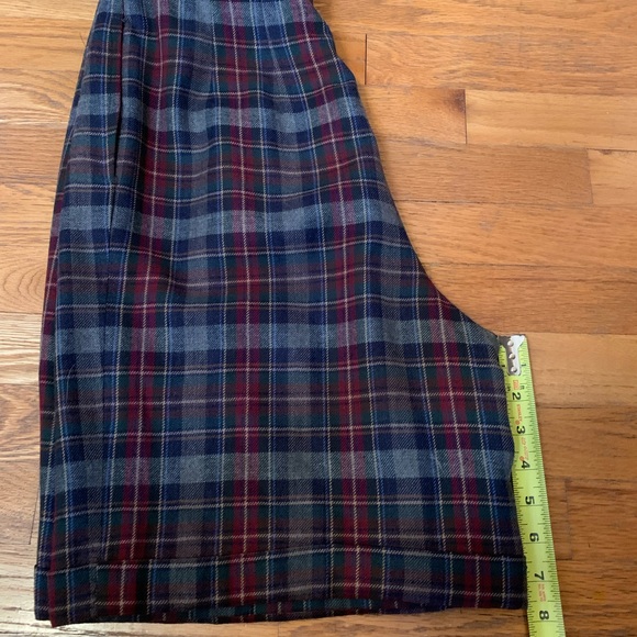 Wool Blend Lined Skort, Excellent Condition Washable, Vintage 29” Waist - Picture 7 of 8